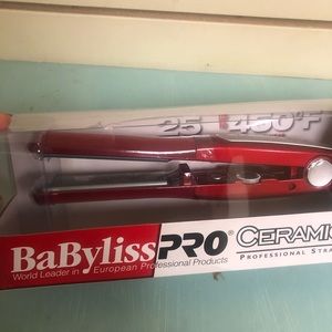Babyliss straightner 1inch width 450 degrees